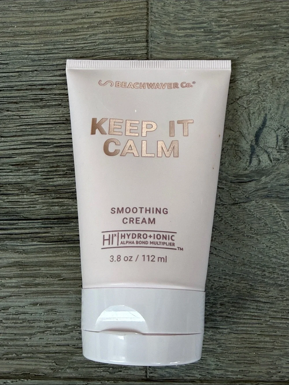Beachwaver Co. Keep It Calm Tropical Scent Smoothing Cream Vegan Lightweight 3.8